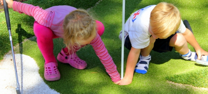 Mini golf enfants